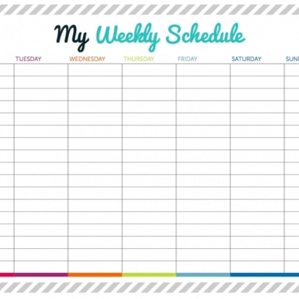 Schedule With 15 Minate Time Slots Weekly Calendar Printable Weekly Calendar Template Free Printable Weekly Calendar