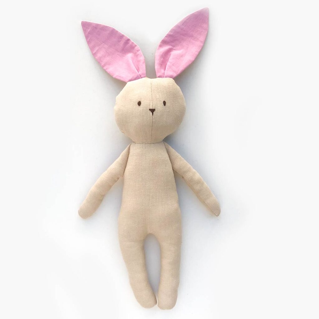 Simple Bunny Sewing Pattern Free Template Mindy Makes