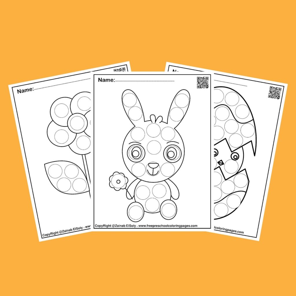 Free Printable Dot Marker Pages