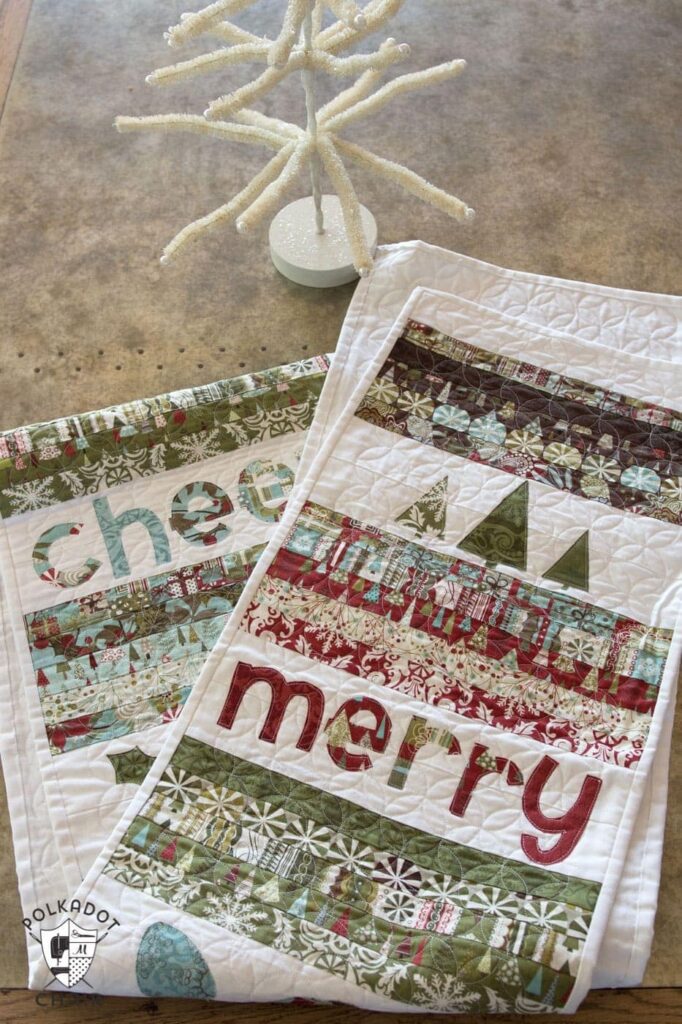 Printable Quilted Christmas Table Runner Patterns Free Easy