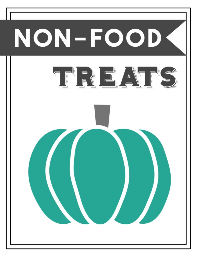 Teal Pumpkin Project Printable Sign Paper Trail Design