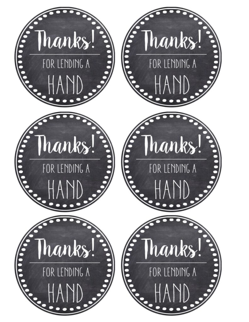 Thank You Teacher Appreciation Tags Free Printable Paper Trail Design