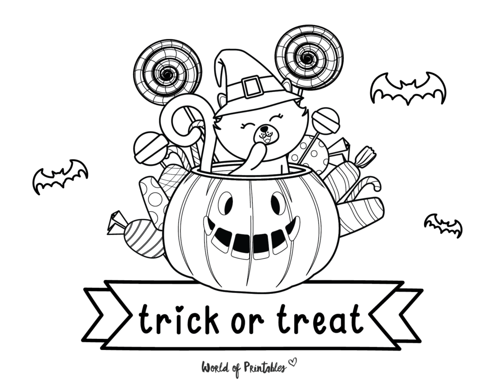 The 30 Best Halloween Coloring Pages For Kids Adults World Of Printables