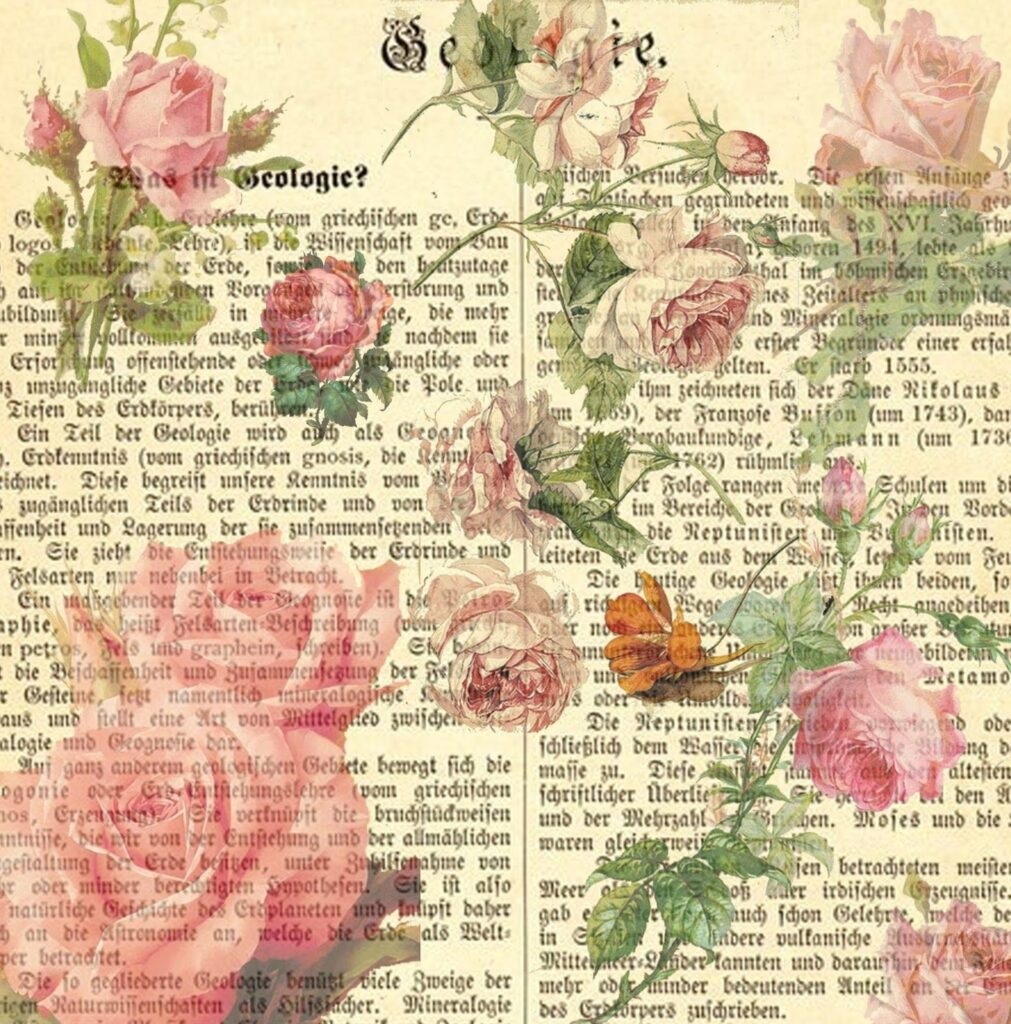 The Artzee Blog 12 X 12 Inch Vintage Pink Roses Printable Vintage Paper Printable Vintage Printables Decoupage Paper