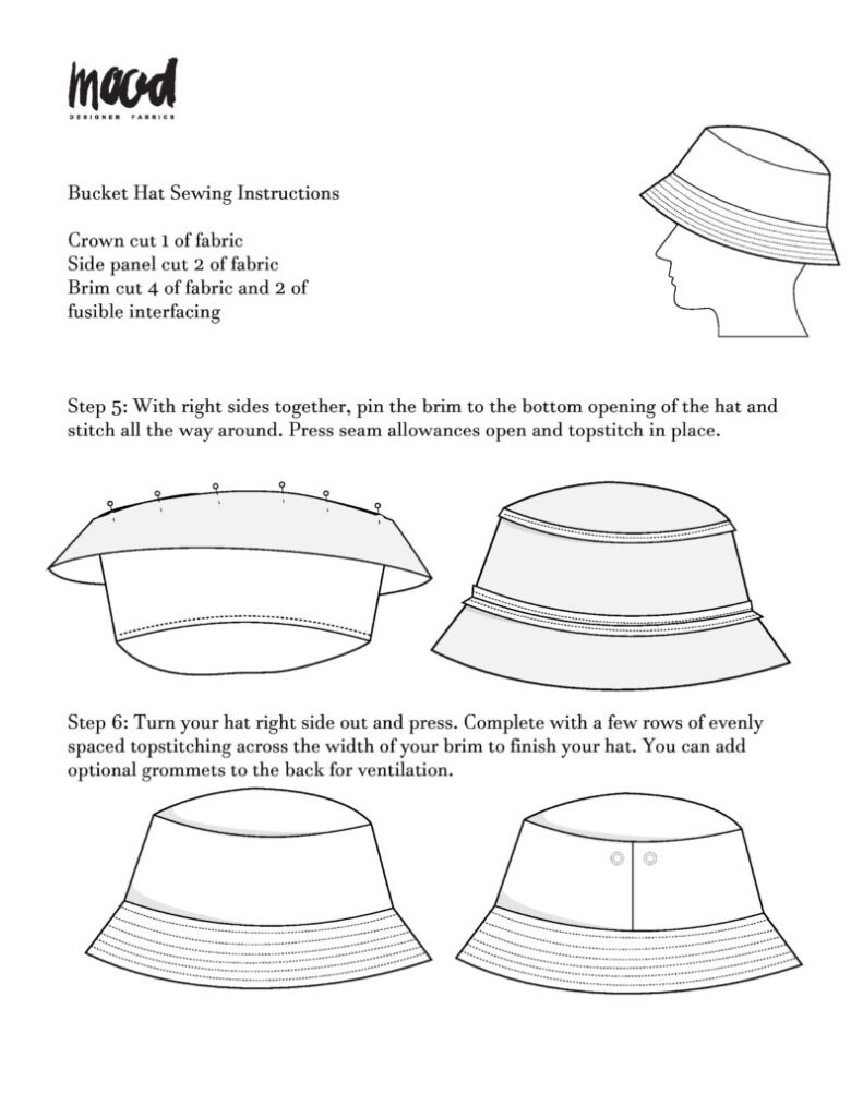 Free Printable Hat Sewing Patterns