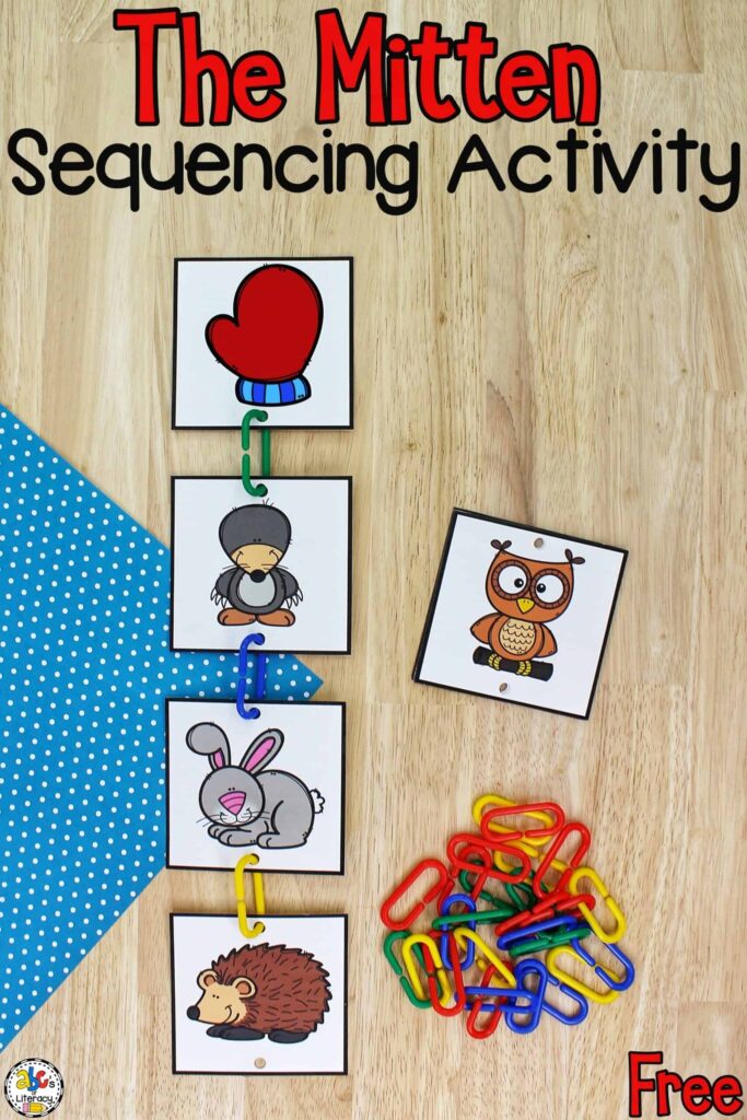 The Mitten Sequencing Activity Connect Links Activity