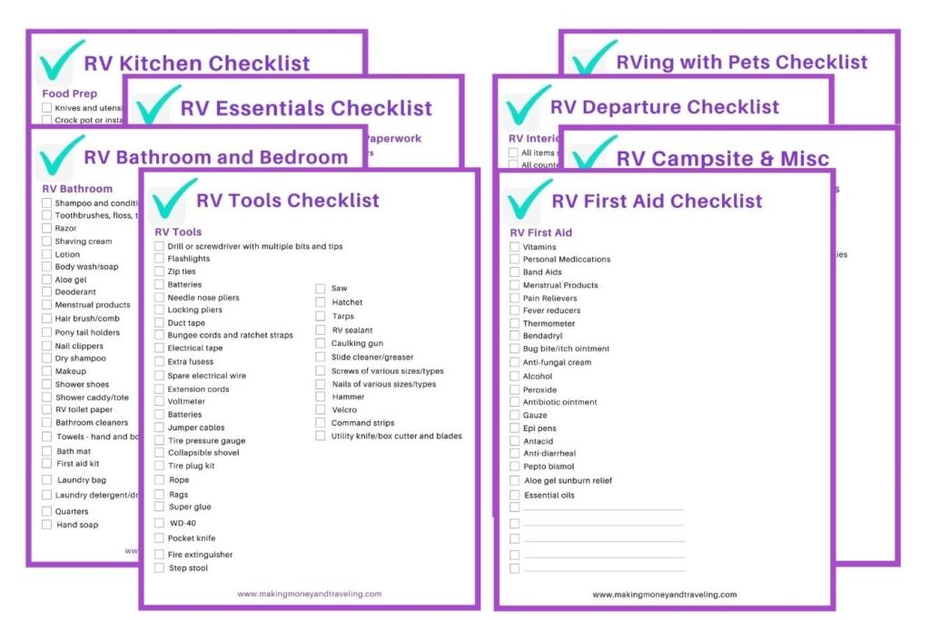 The Only RV Checklist Post You ll Ever Need In 2023 Beyond