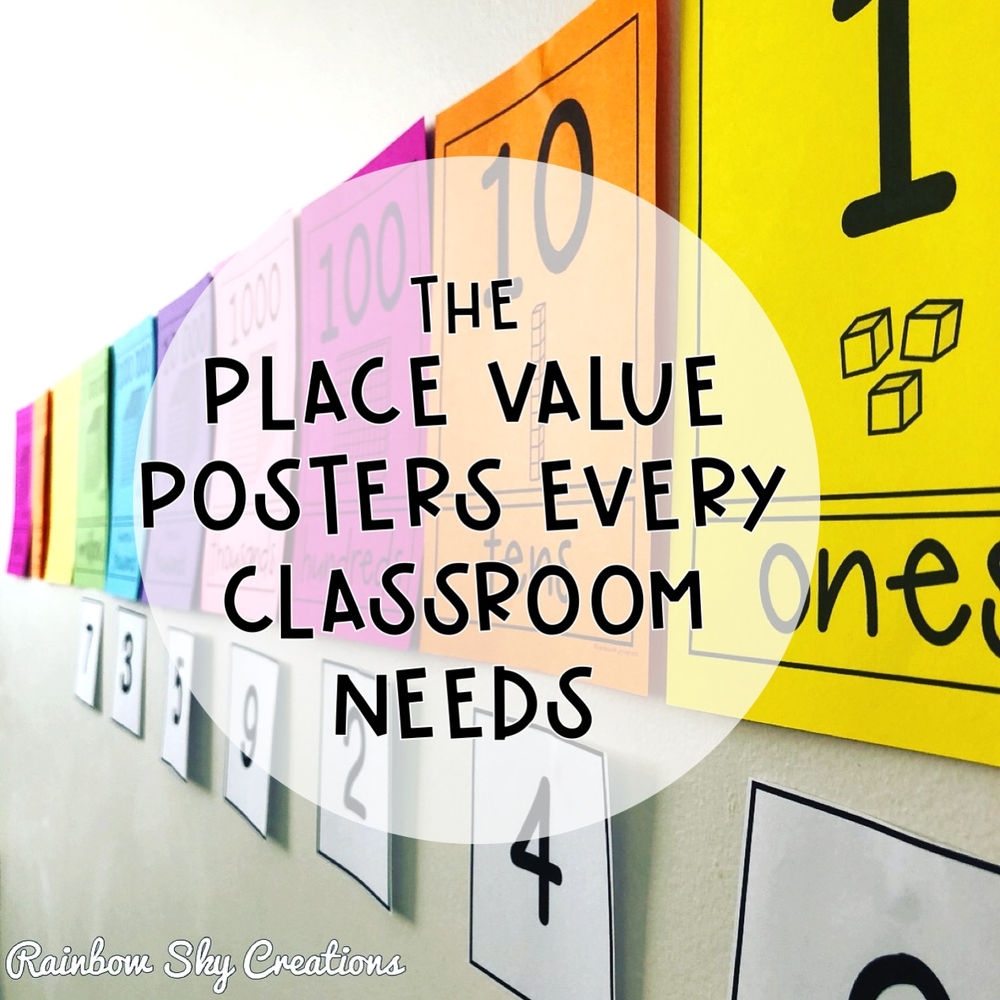 The Place Value Posters Every Classroom Needs 