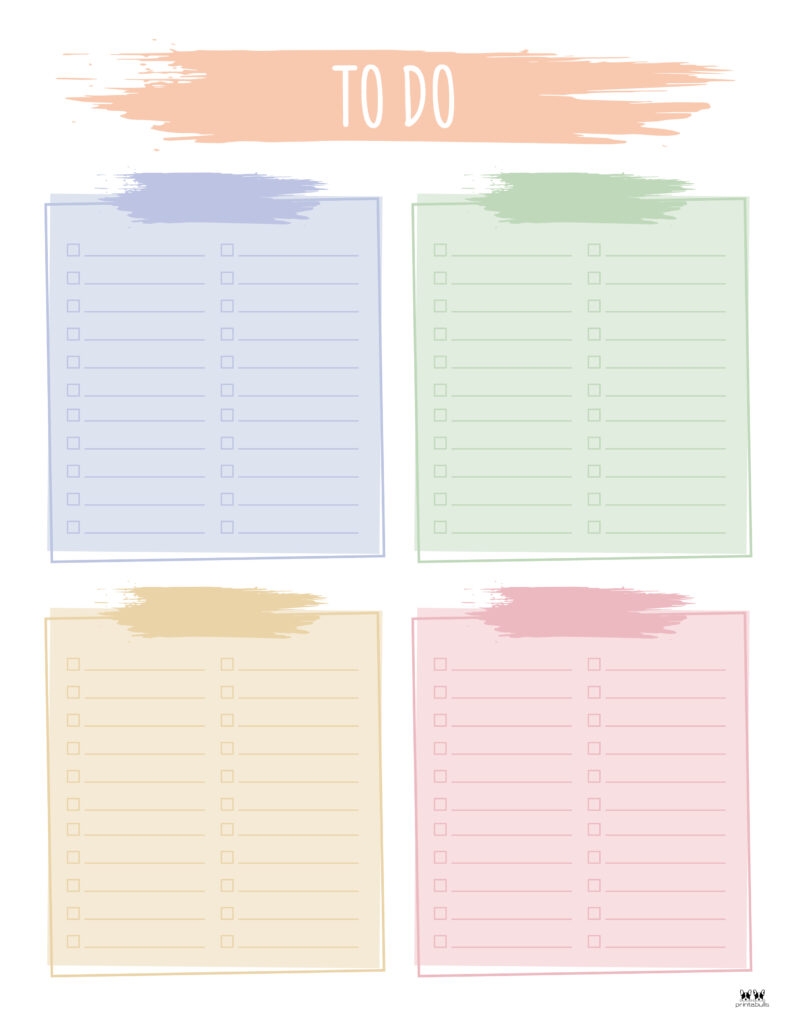 To Do Lists 31 FREE Printables Printabulls