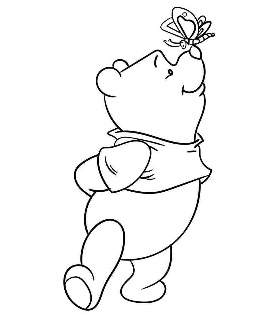 Top 30 Free Printable Cute Winnie The Pooh Coloring Pages Online