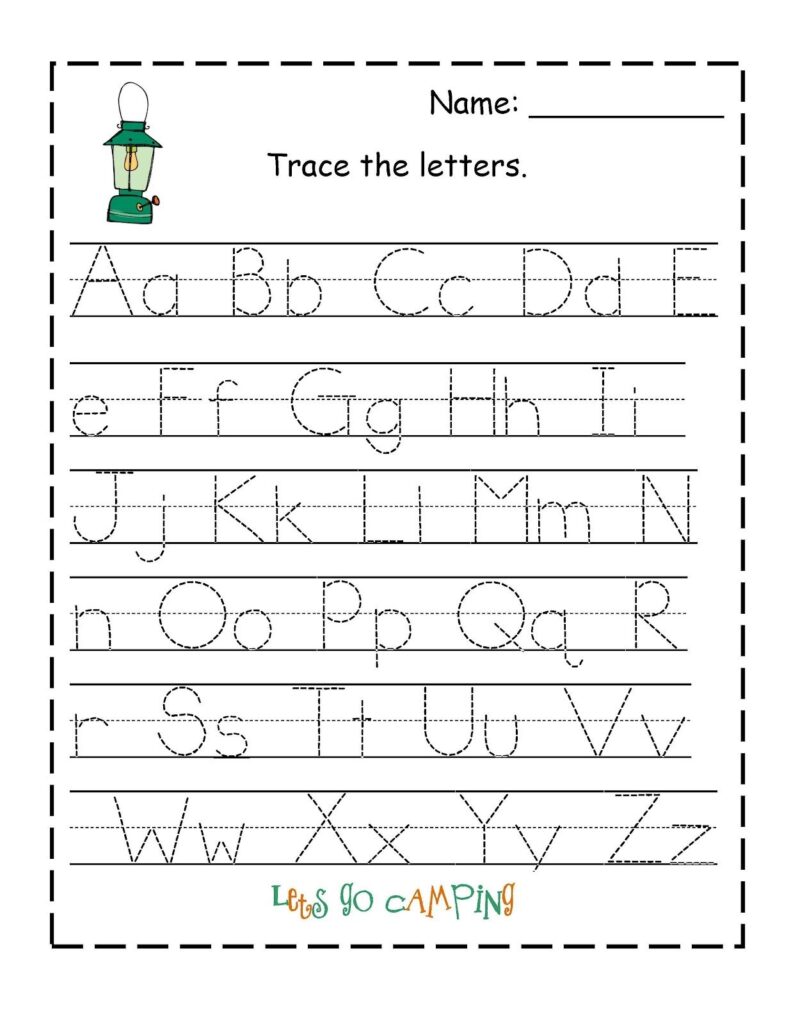 Trace And Color These Free Printable Of Alphabet Tracing For Your Kindergarten Kids Alphabet Worksheets Free Handwriting Worksheets Alphabet Tracing Worksheets