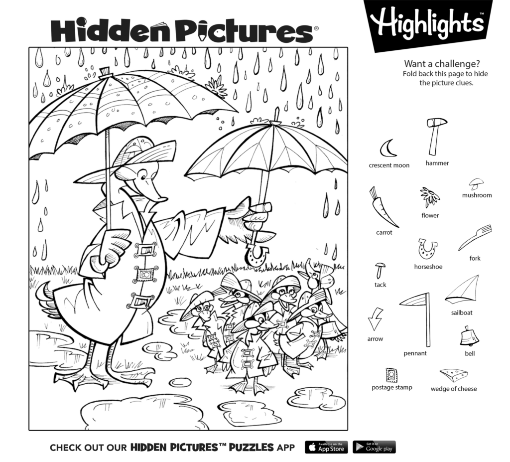 Try Solving This Hidden Pictures Puzzle Yourself Then Download The Free Printable To Share With Your Ki Hidden Pictures Hidden Picture Puzzles Picture Puzzles