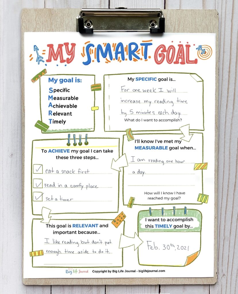 Twitter Big Life Journal Growth Mindset Parenting Friday FREE Printable Is Here This Week We Are Working On Goal Setting We Created This FREE Printable To Help Children Discover How To