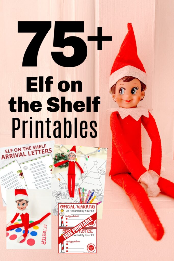 Ultimate List Of FREE Elf On The Shelf Printables Over 100 Activities To Print NOW