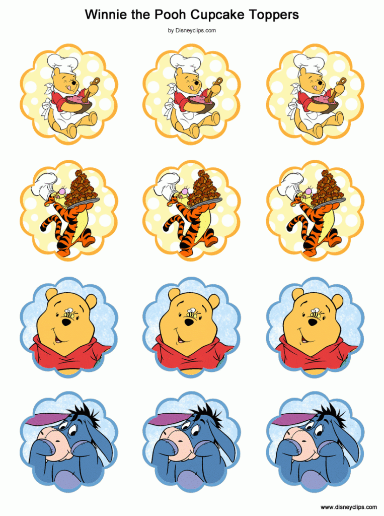 Free Winnie The Pooh Printables