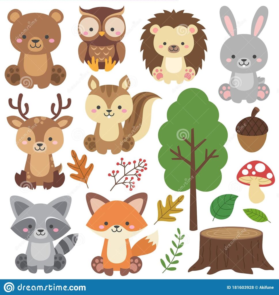 Woodland Animals Stock Illustrations 11 460 Woodland Animals Stock Illustrations Vectors Clipart Dreamstime