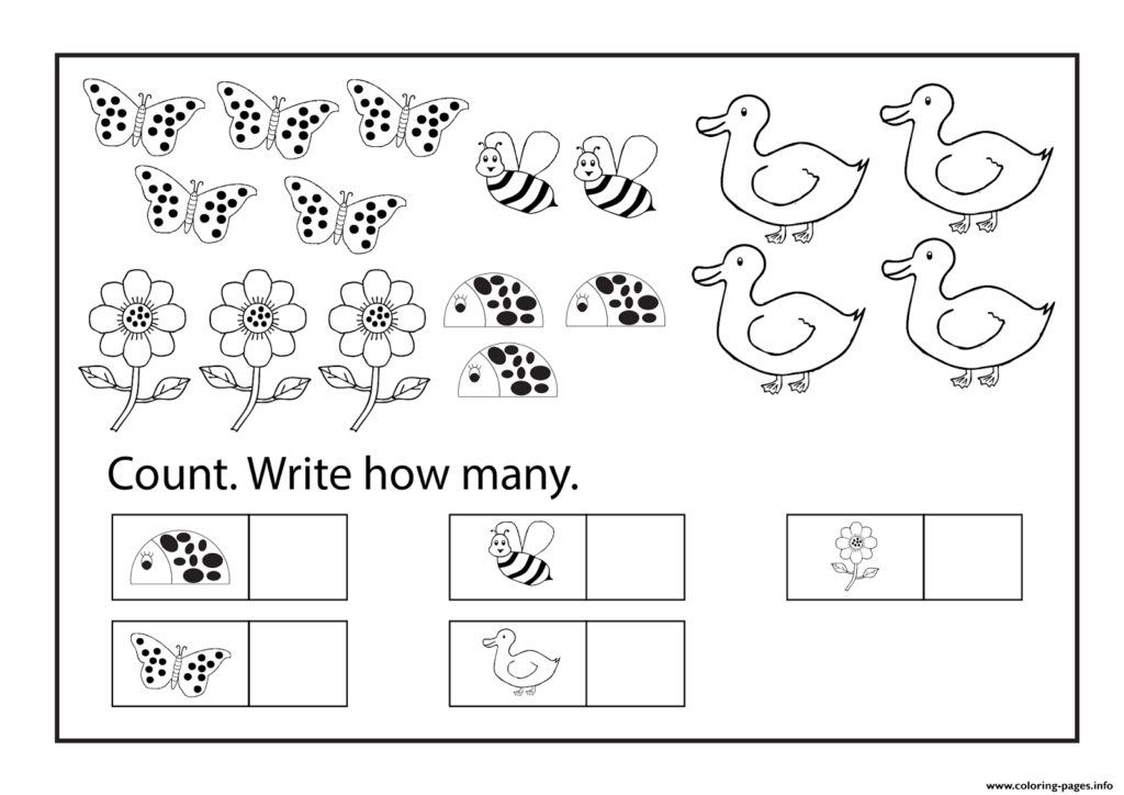 Free Printable Worksheets For Kindergarteners