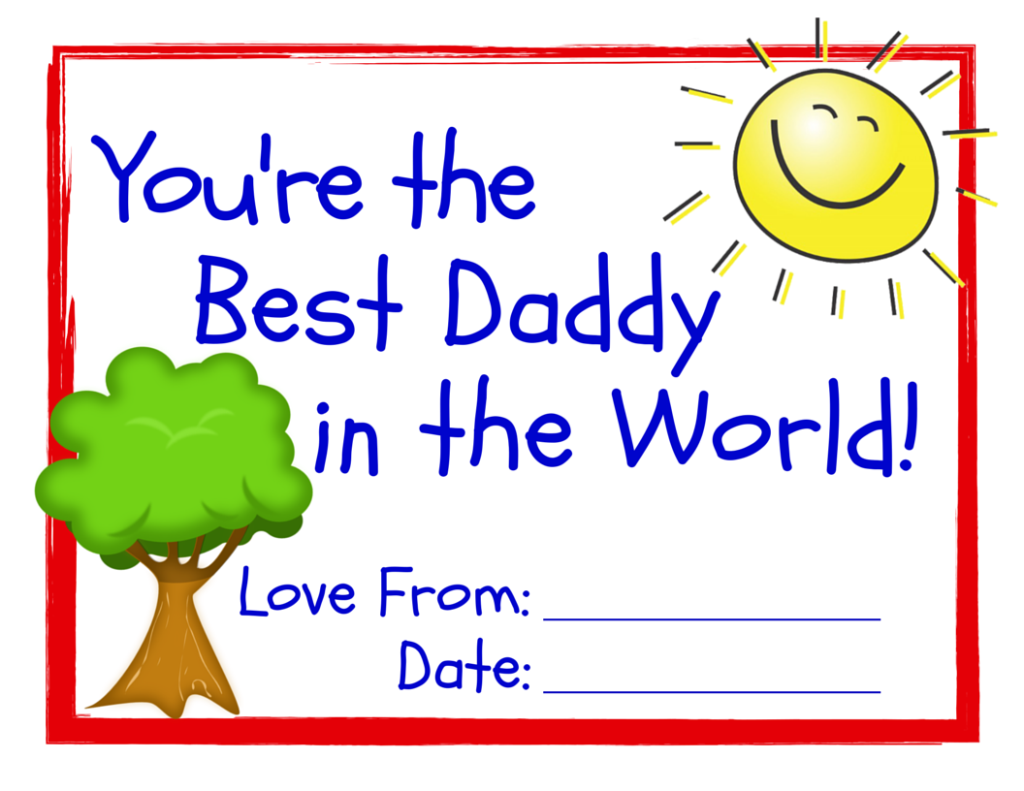 World s Best Dad 3 Free Printable Certificates For Father s Day This West Coast Mommy