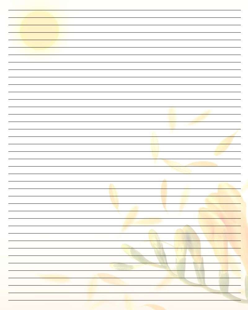 Writing Paper Printable Writing Paper Lined Writing Paper