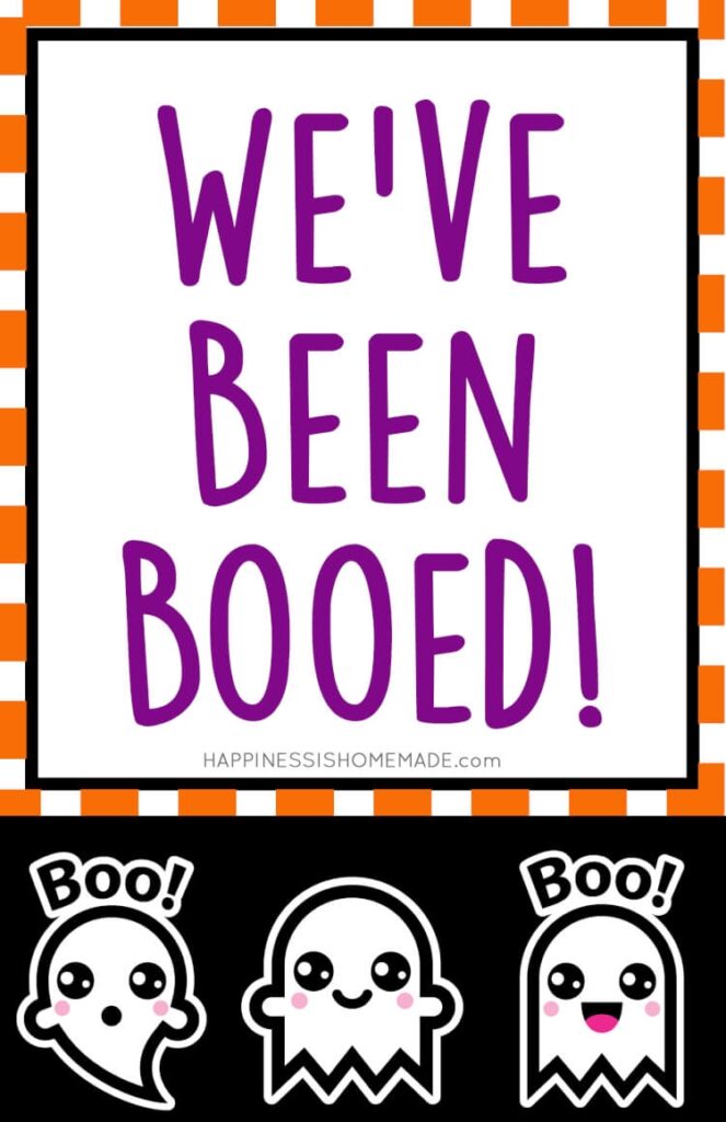 You Ve Been Booed Printable Free