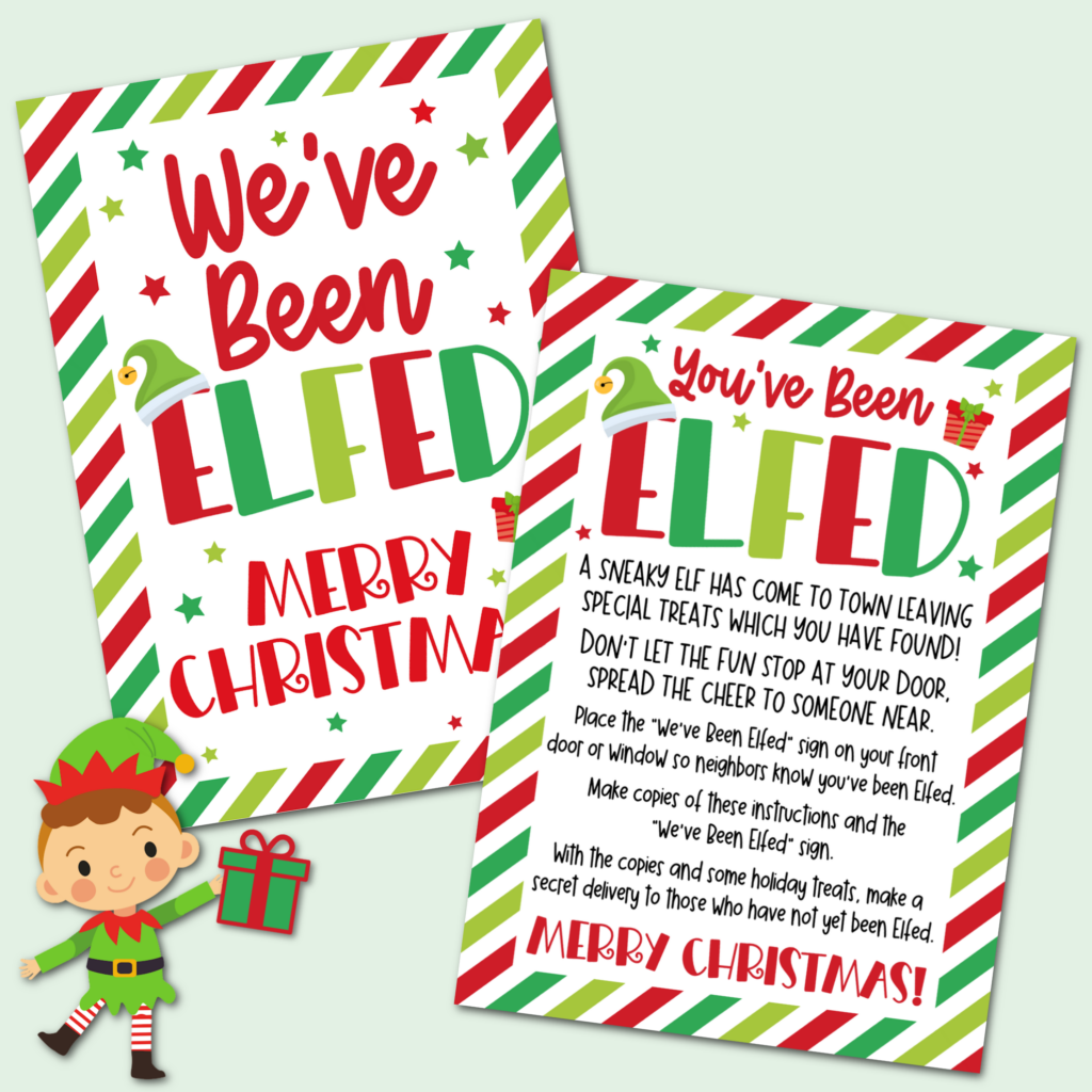 You ve Been Elfed It s Time To Elf Your Neighbors With This Fun Gift 