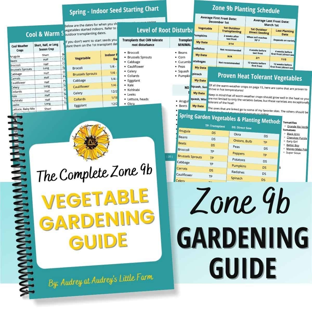Zone 9b Vegetable Planting Guide Audrey s Little Farm
