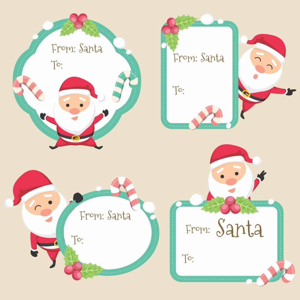 10 Best Secret Santa Gift Tags Printable Printablee