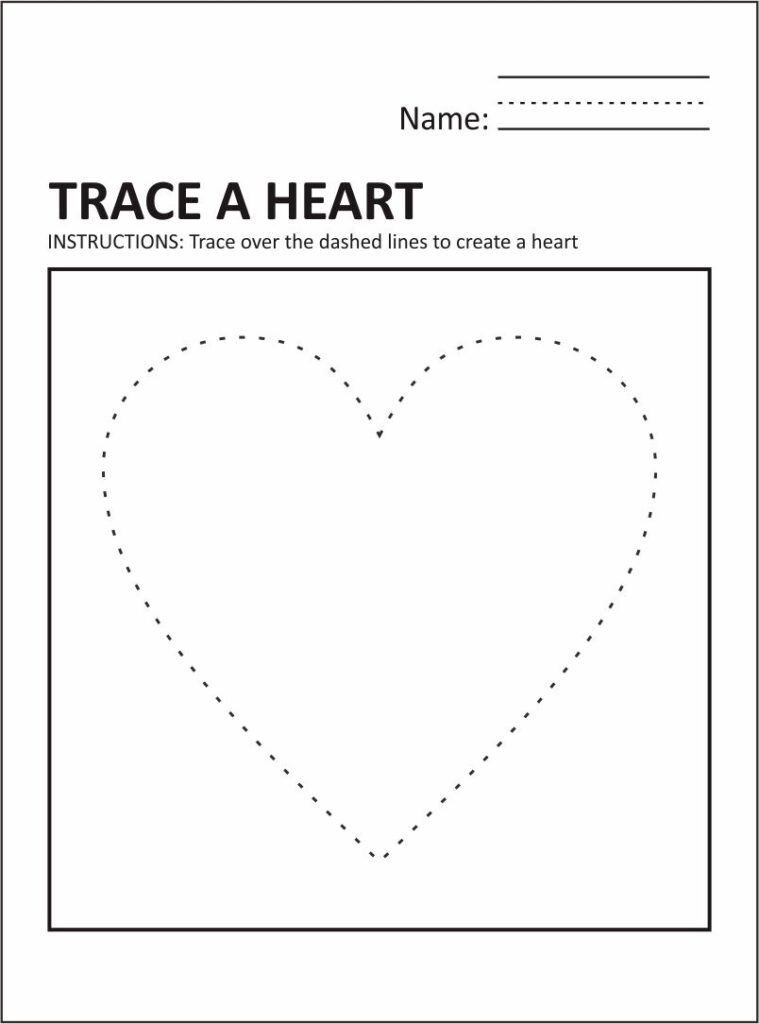 10 Best Valentine s Free Printable Cutting Worksheets Preschool Printablee