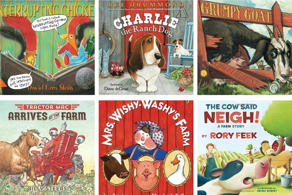 Farm Animal Books For Toddlers