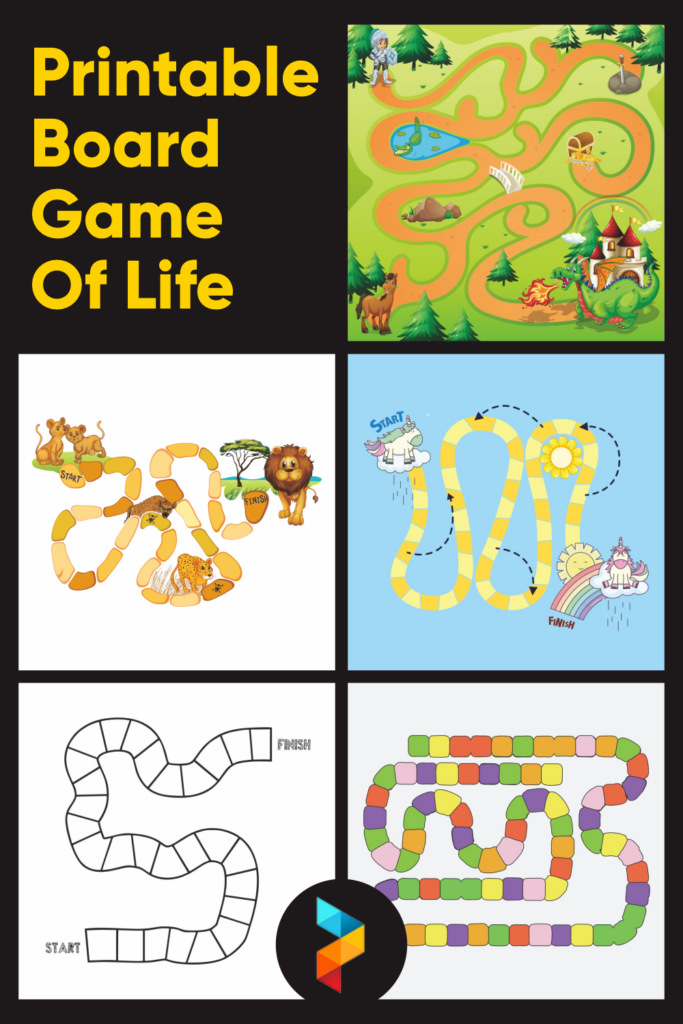 12 Best Printable Board Game Of Life Printablee