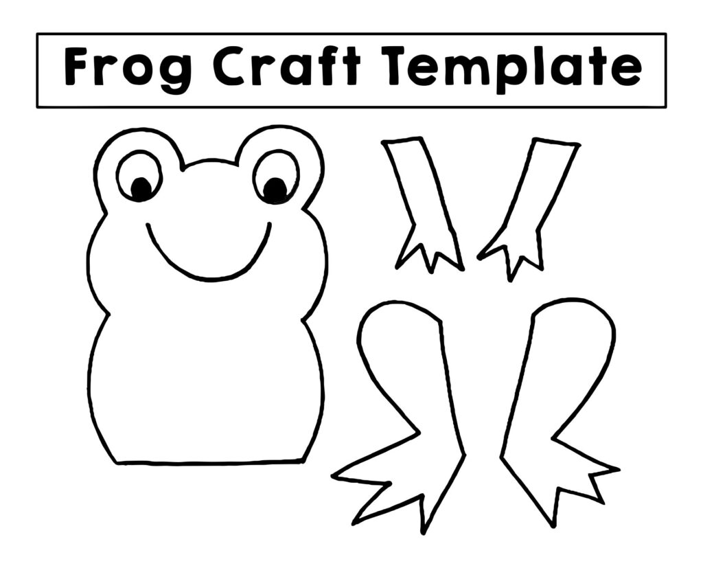 8 Best Free Printable Kids Christmas Crafts Frog Crafts Preschool Frog Crafts Preschool Art Projects