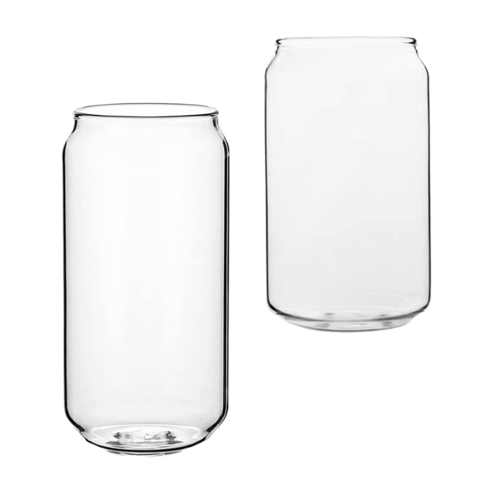Amazon Cabilock 2pcs Beer Can Glass Water Cup Beer Glasses Drinking Glasses Tumbler Beer Glasses For Soda Iced Coffee Iced Tea Water Gift Clear Beer Glasses