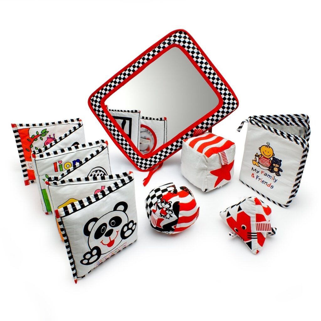 Amazon Infant Development Toys Gift Bundle Black White Red Childrens Basic Skills Development Toys Toys Games