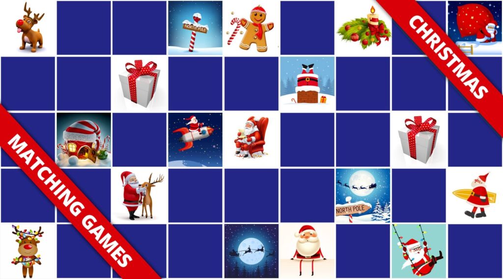 Christmas Matching Games Online Free Memozor