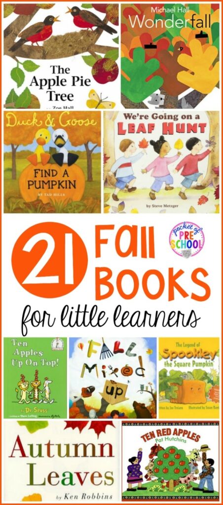 Fall Books For Little Learners Pocket Of Preschool