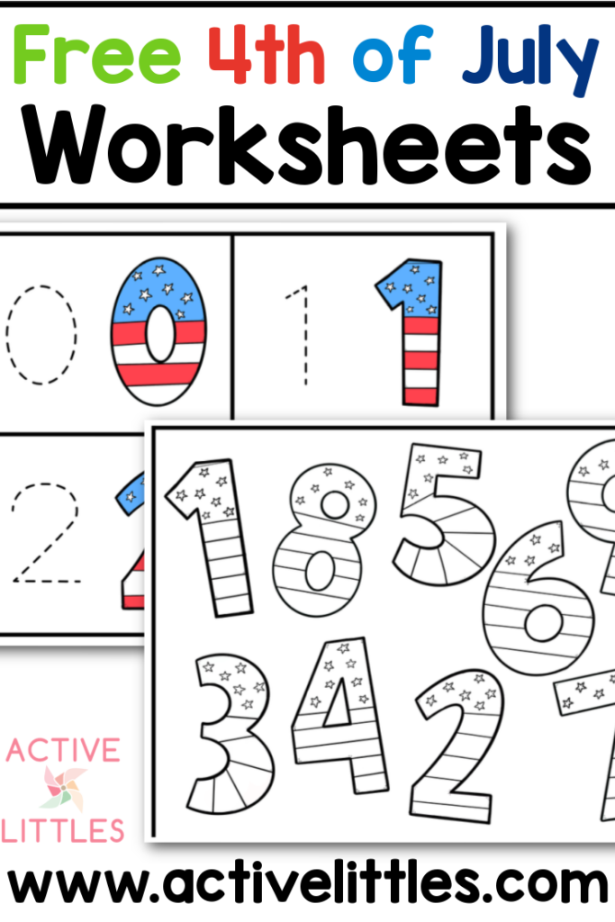 Free 4th Of July Worksheets For Preschool Active Littles