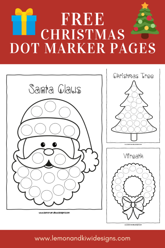 Christmas Do A Dot Printables