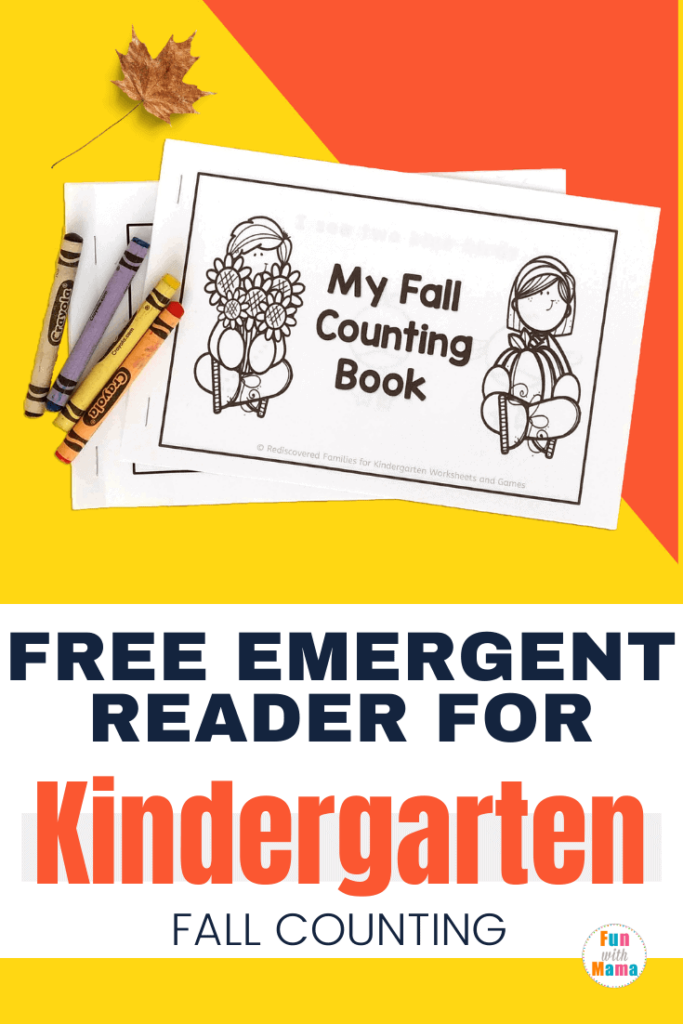Free Emergent Reader A Printable Book About Fall For Kindergarten