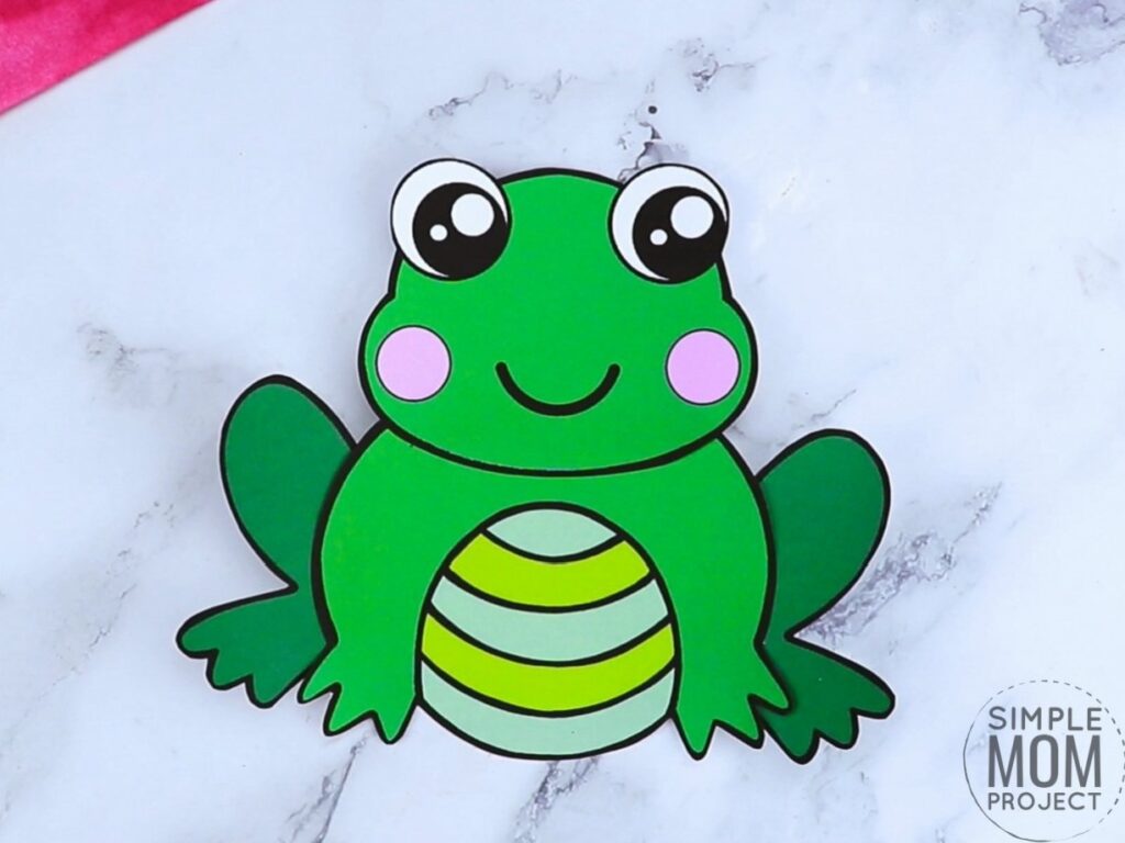 Cut Out Frog Template Printable