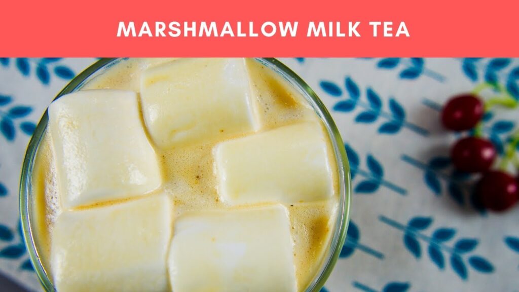 How To Make Marshmallow Milk Tea Beaudifood YouTube