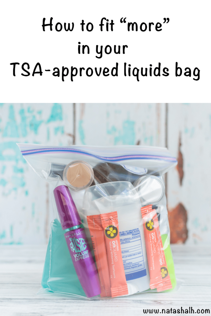 How To Pack More In Your TSA Approved Liquid Carry On Bag 2020 Update The Artisan Life