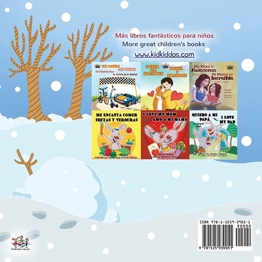 I Love Winter Spanish English Bilingual Children s Book Spanish English Bilingual Collection Spanish Edition Admont Shelley Books Kidkiddos 9781525939051 Amazon Books