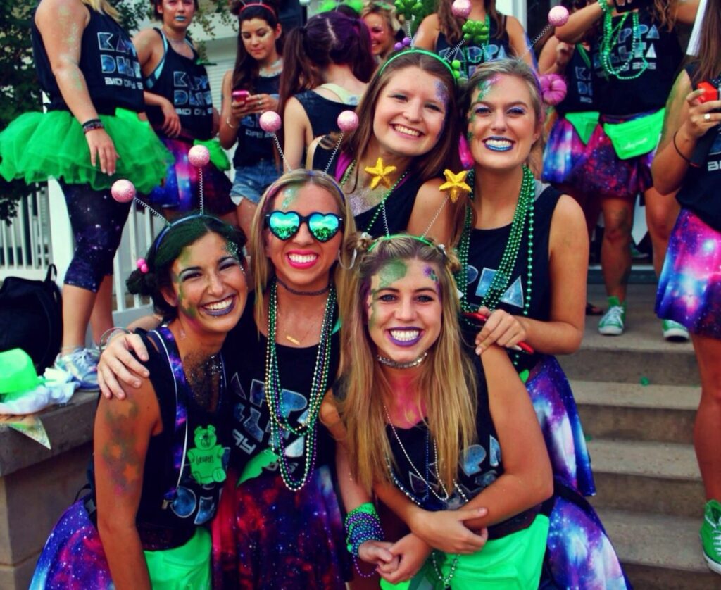 Kappa Delta Is Out Of This World Bid Day 2015 MSU Homecoming Spirit Week Spirit Week Outfits Football Themes