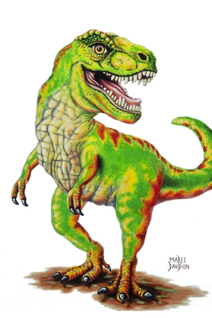 T Rex The Tyrannosaurs Dinosaur Print