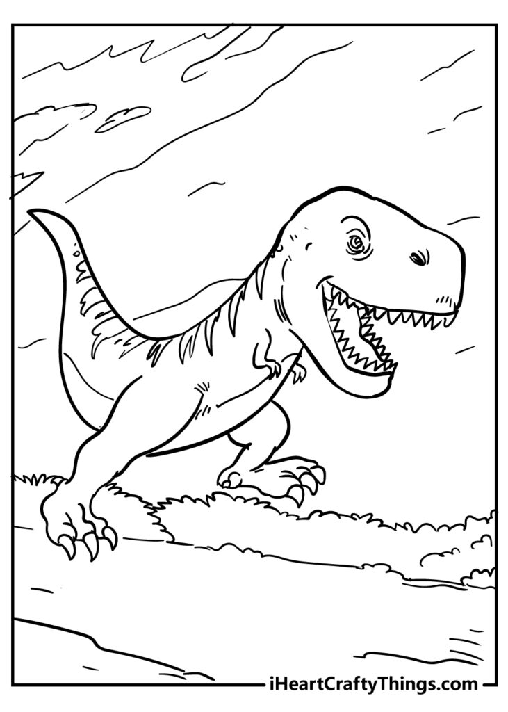 Tyrannosaurus Coloring Pages Updated 2023 