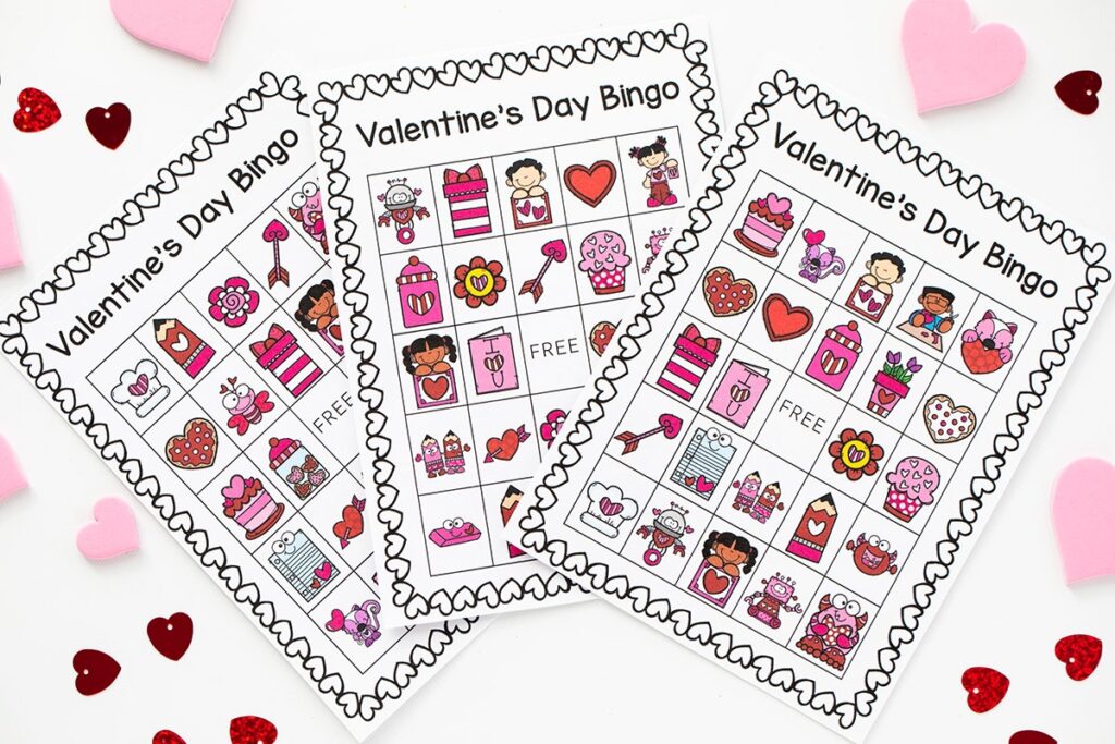 Valentines Day Bingo Free Printable