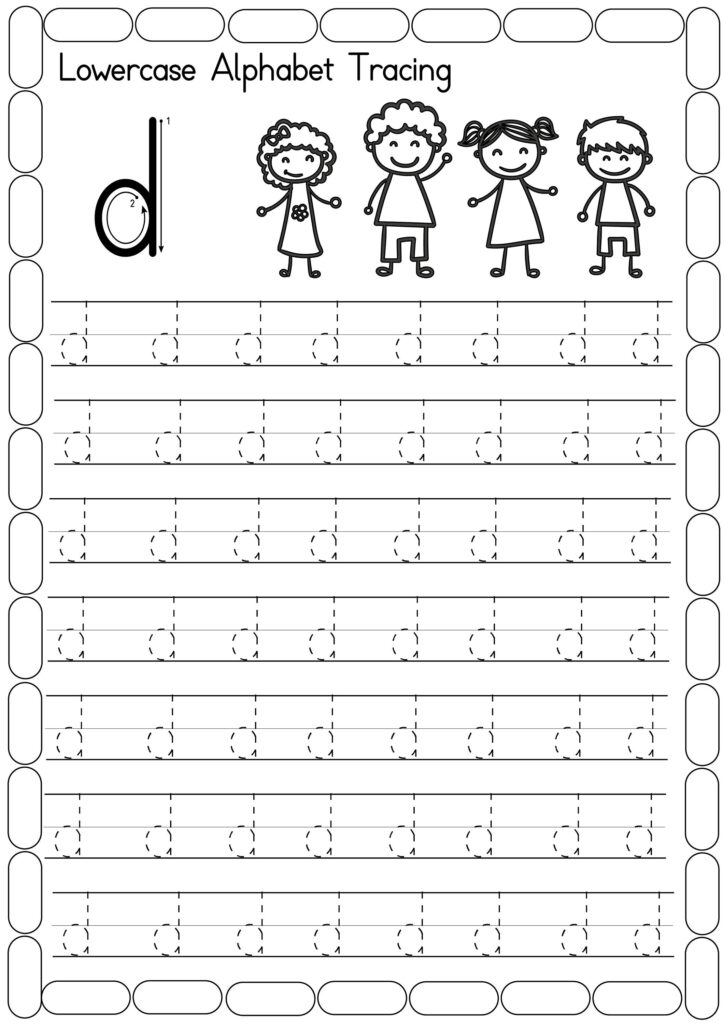 Tracing Lowercase Letters Free Printable