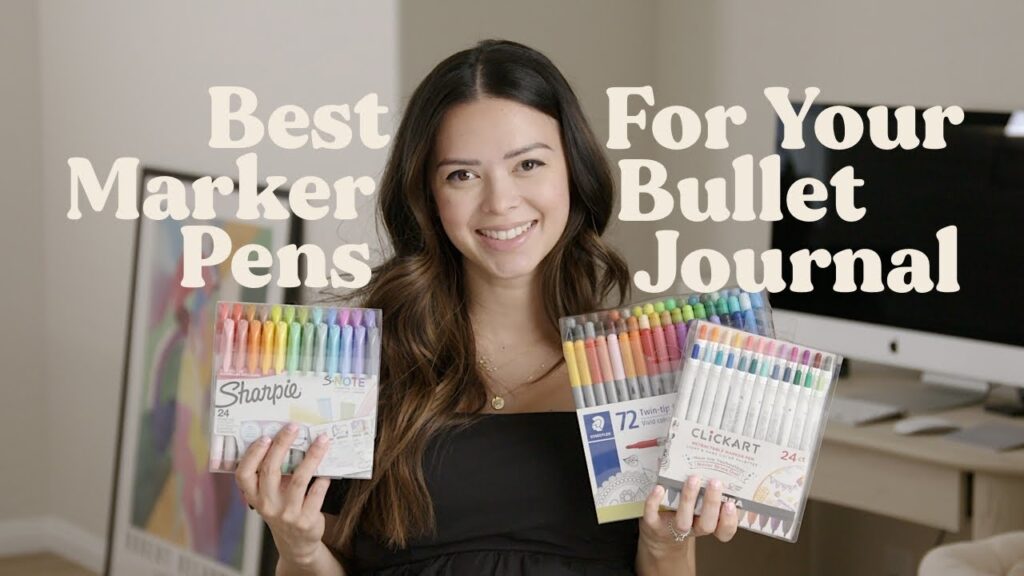 Best Marker Pens For Your Bullet Journal Stationery Haul YouTube