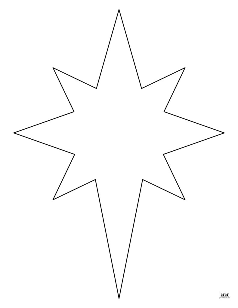 Christmas Stars 25 FREE Printables Printabulls