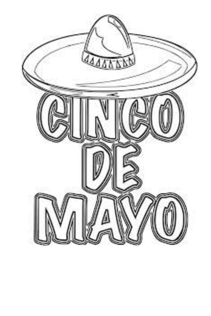 Cinco De Mayo Coloring Book Etsy